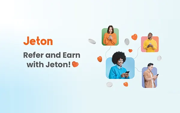 Jeton Wallet Oberfläche